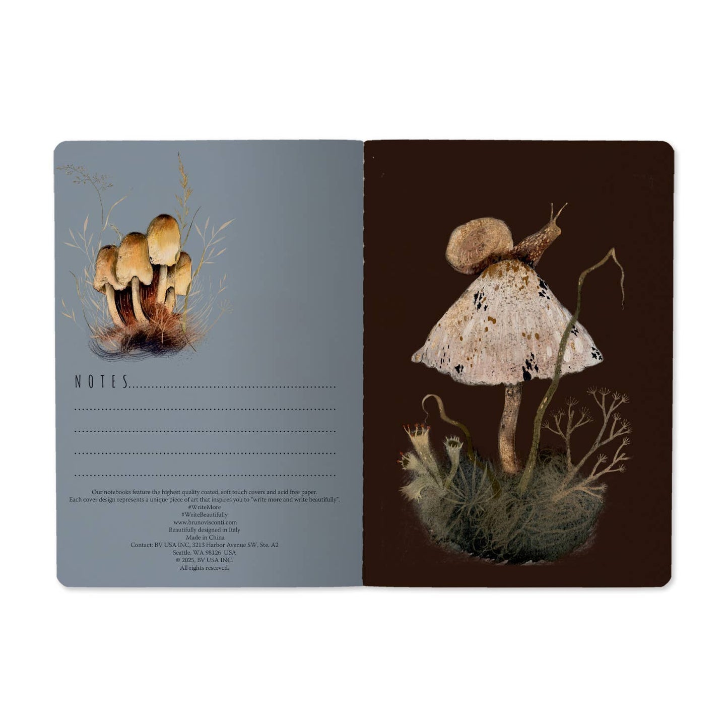 Notebook -Mushroom Dream
