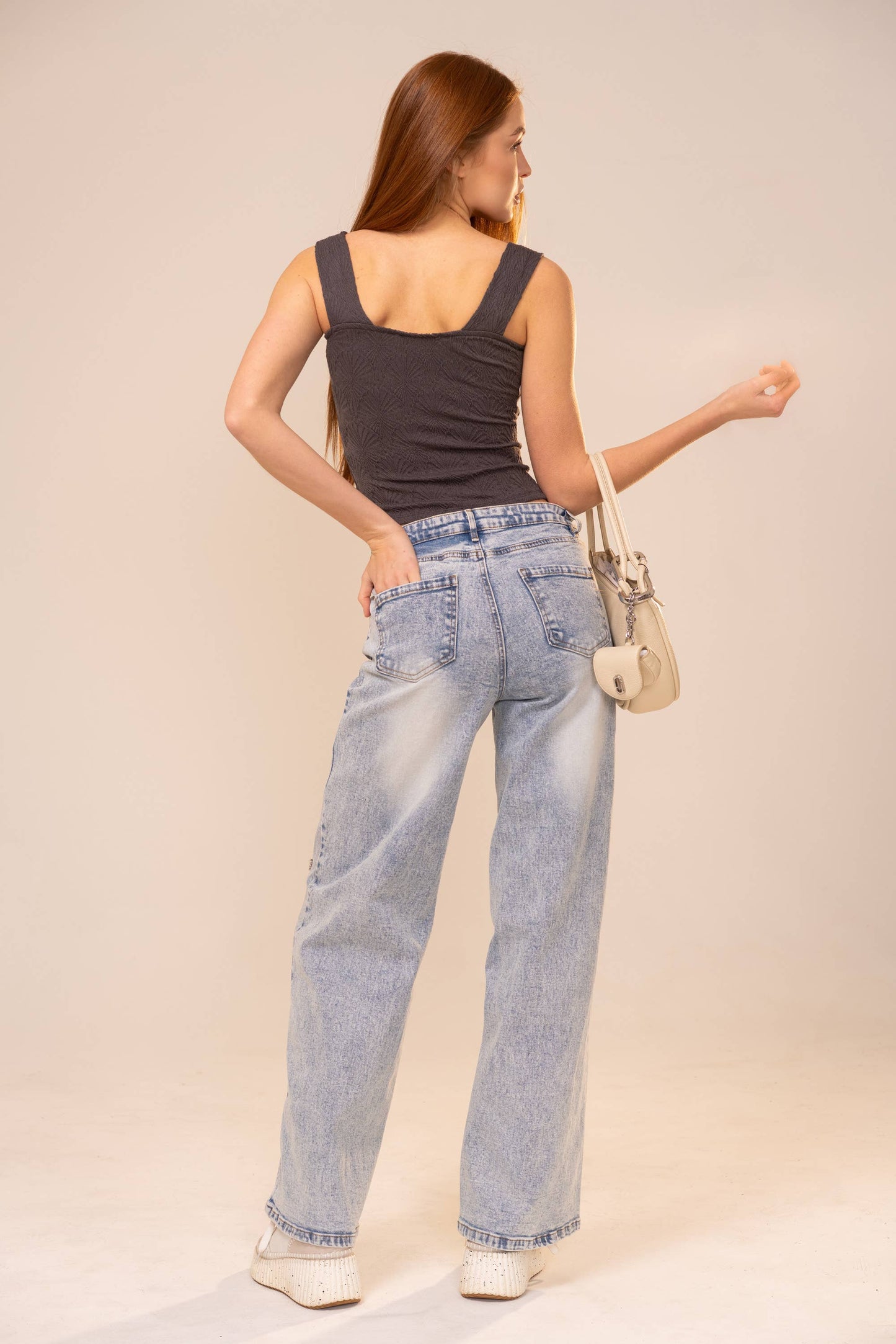 Textured Knit Sleeveless Crop Top