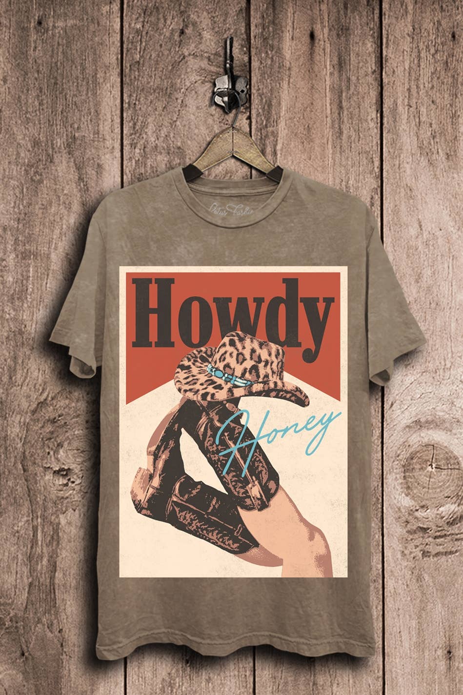 Howdy Honey Mineral Wash Graphic Tee
