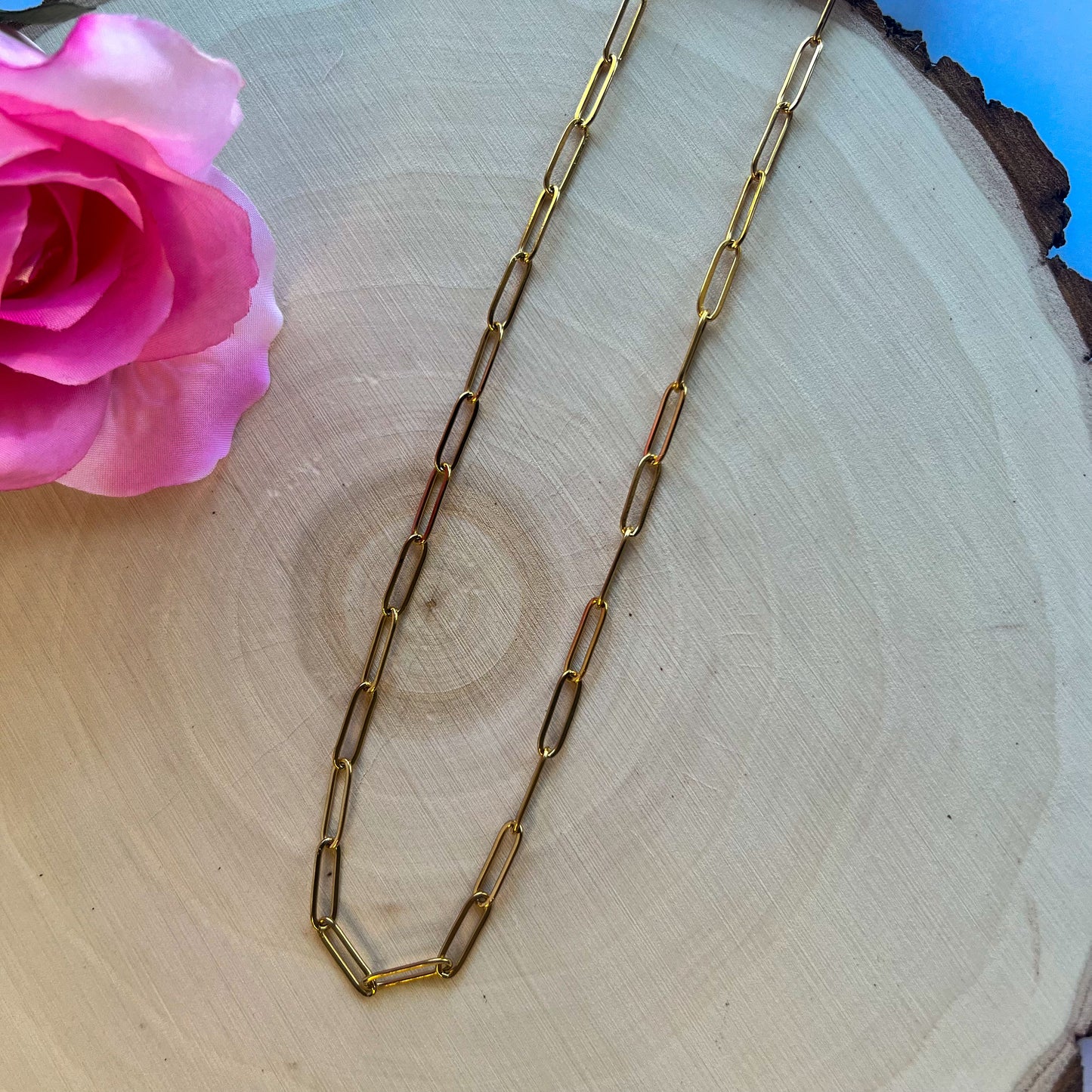 Paper Clip Necklace