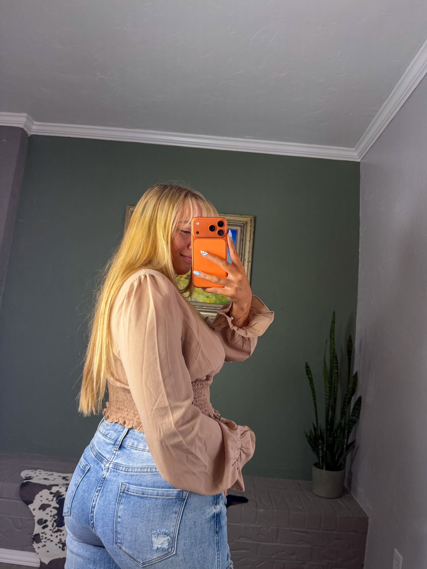 Casual Summer V-Neck Long Sleeve