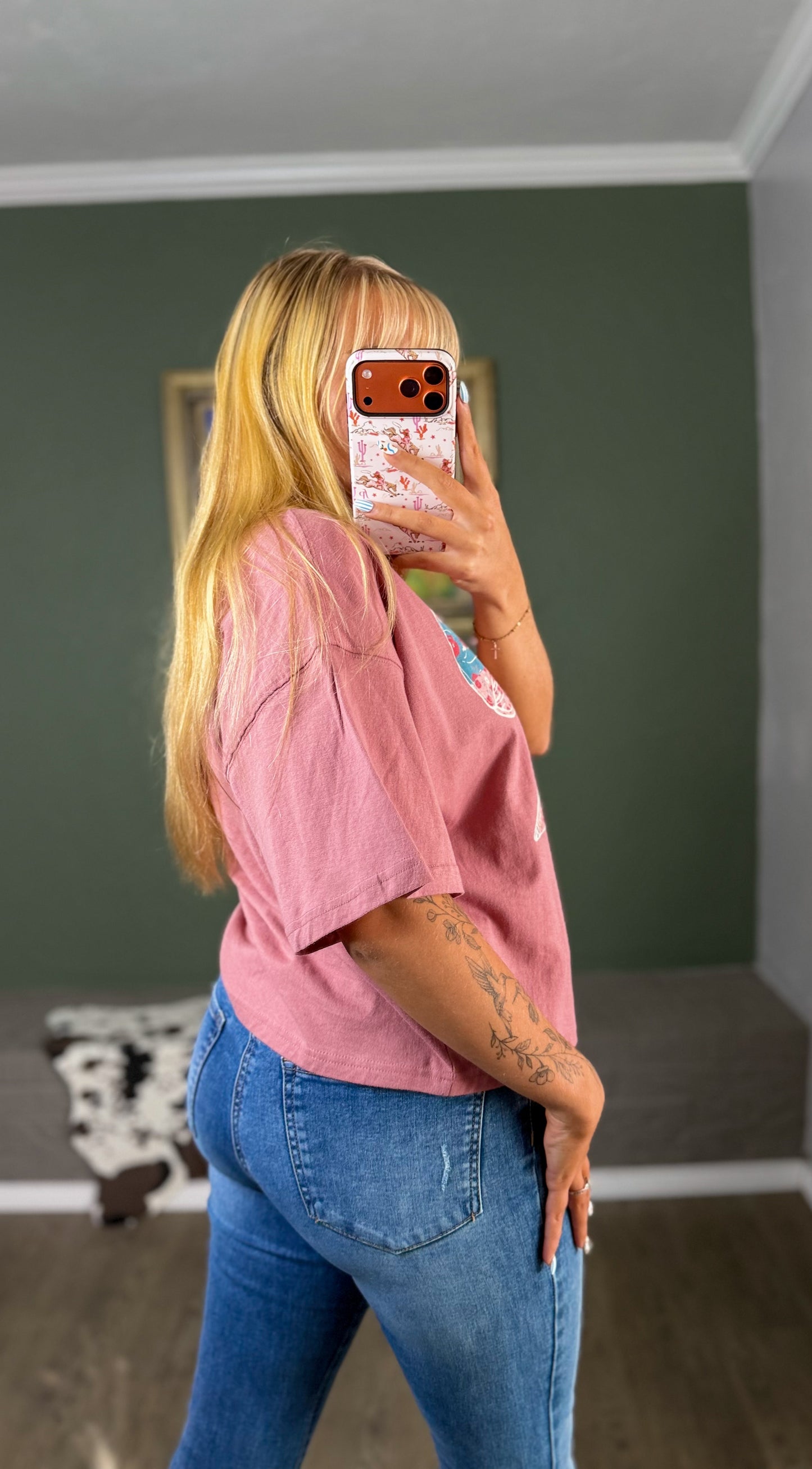 Quilted Bow Crop Top