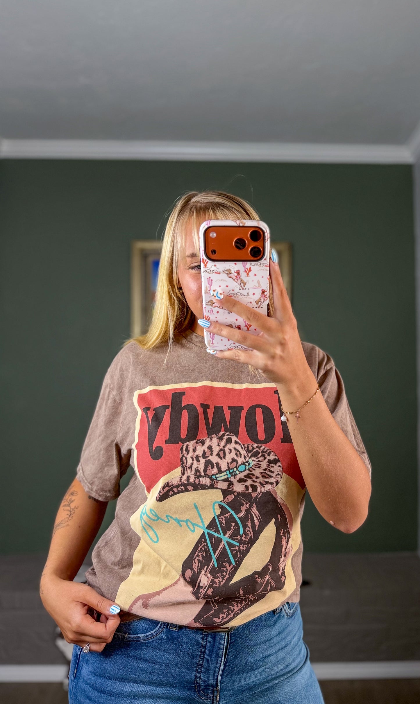 Howdy Honey Mineral Wash Graphic Tee
