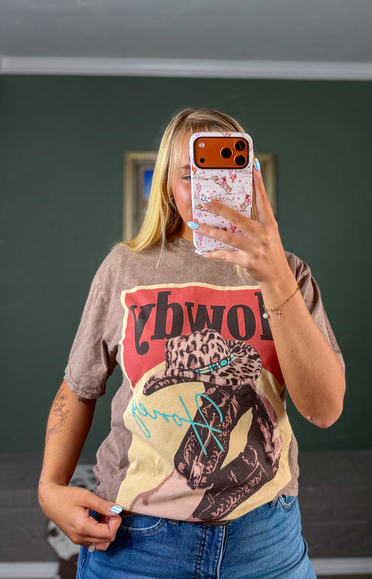 Howdy Honey Mineral Wash Graphic Tee