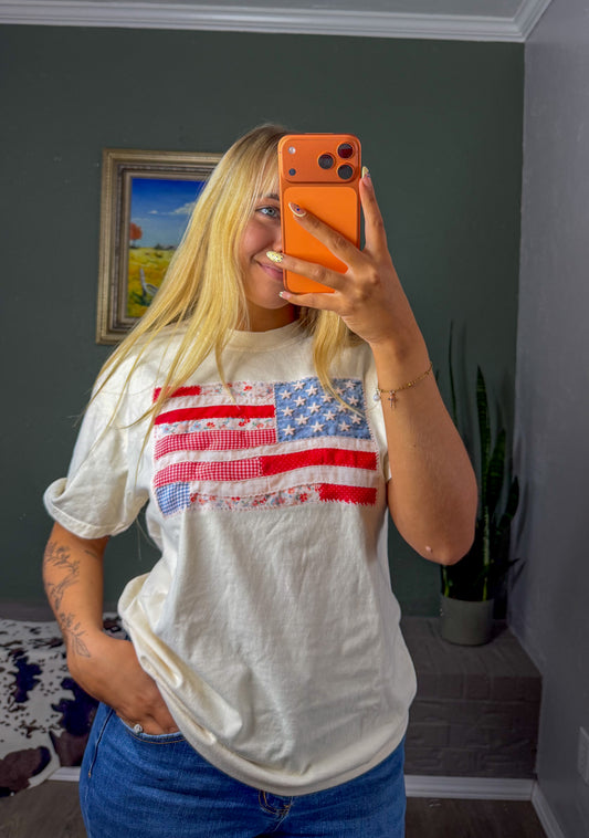American Flag Tee